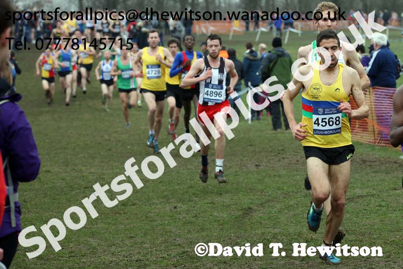 Senior mens Inter Counties Cross Country, Prestwold Hall, Loughborough. Photo: David T. Hewitson/Sports for All Pics